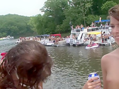 Exotic pornstar in best blonde, striptease adult clip