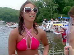 Exotic pornstar in best blonde, striptease adult clip