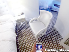 Fucking Glasses - Sadie Blair - Sexy-ass blonde spy-cam-fucked