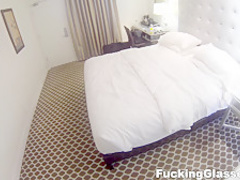 Fucking Glasses - Sadie Blair - Sexy-ass blonde spy-cam-fucked