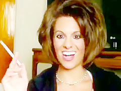 Jenny candle lit cigarette