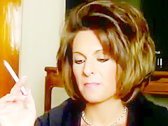 Jenny candle lit cigarette