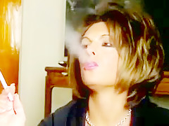 Jenny candle lit cigarette