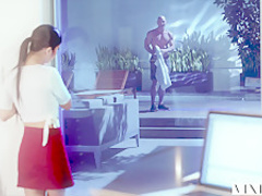 VIXEN Young Asian Student Has Passionate Sex With Neighbor