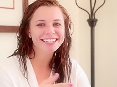 Exotic pornstar Dakota Skye in amazing cumshots, gangbang adult movie