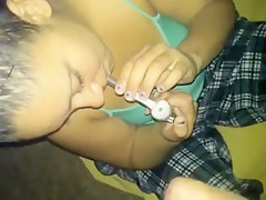 Horny homemade Blowjob, POV adult scene