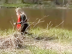 Hottest homemade Outdoor, Solo Girl sex scene