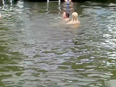 Hottest pornstar in amazing outdoor, blonde porn movie