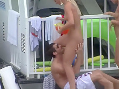 Hottest pornstar in amazing outdoor, blonde porn movie