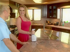 Fabulous pornstar Mena Li in horny big tits, blowjob adult clip