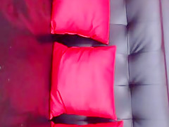 Beautiful ebony cums hard