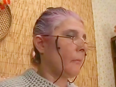 Granny Loves Young Cock In Every Hole !