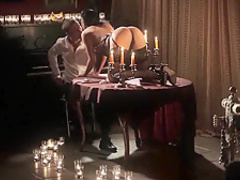 Exotic pornstar in incredible brunette, small tits sex scene