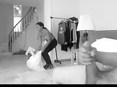 She touches dick for money