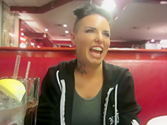 Crazy pornstars Asa Akira and Christy Mack in fabulous tattoos, cumshots xxx clip