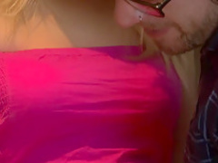 Horny pornstar in incredible blonde, college adult clip