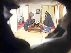 Exotic Japanese chick Yui Komine, Ai Miyazaki in Incredible Lesbian JAV scene