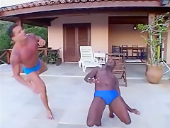 Amazing pornstar in exotic gangbang, brunette xxx video