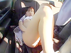 Hottest homemade Car, Girlfriend porn scene