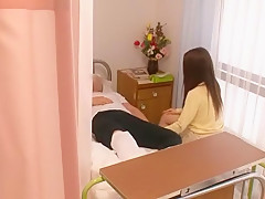 Amazing Japanese model Mio Kuraki, Himari Seto, Hina Tokisaka in Exotic Stockings, Nurse JAV scene