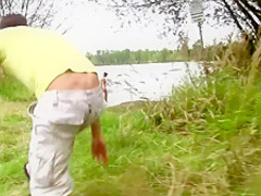 Horny pornstar in hottest outdoor, european adult scene