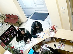 Cute brunette college girl on solarium small tits puffy niples