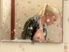 Incredible pornstars Stacy Silver and Bianca Oxa in exotic blowjob, blonde porn movie