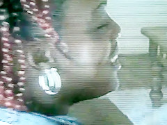 Exotic pornstar Honey Love in best black and ebony, lesbian sex movie