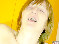 Plumper old mature breasts