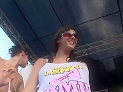 Best pornstar in horny outdoor, blonde porn movie