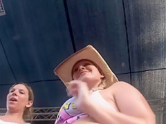 Best pornstar in horny outdoor, blonde porn movie