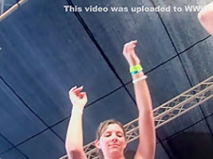 Best pornstar in horny outdoor, blonde porn movie