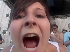 Best pornstar in horny outdoor, blonde porn movie