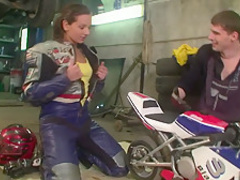 Horny pornstar in crazy college, blowjob sex clip