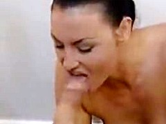 Laura angel fucks in the bathroom