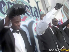 Aiden Aspen Interracial Gangbang