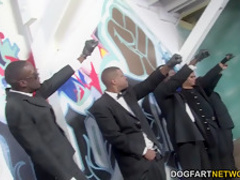 Aiden Aspen Interracial Gangbang