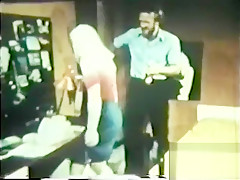 Hottest pornstar in crazy vintage, blonde adult clip