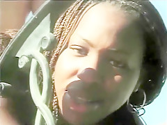 Horny pornstar Frank Towers in crazy blowjob, public adult video