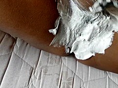 Shaving after long time
