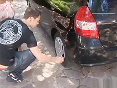 Incredible pornstar in crazy blonde, threesomes adult movie