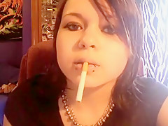 Incredible homemade Fetish, Smoking adult clip