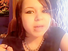 Incredible homemade Fetish, Smoking adult clip