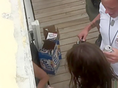 Horny pornstar in crazy college, blonde sex scene