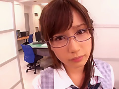 Minami Kojima in Fucking Her Coworker Beind The Team's Back - CosplayInJapan