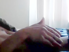 Sexy black daddy wanks   cums