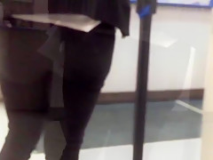 Hot latina ass black jeans