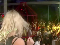 Horny pornstar in hottest group sex, striptease adult scene