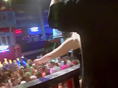 Horny pornstar in hottest group sex, striptease adult scene