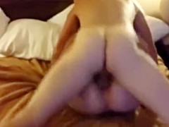 Wife with hubbi s friend bareback and moaning